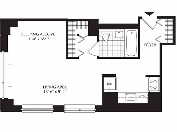 2nd image of 250 W 93rd St APT 18E