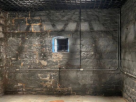 Old jail cell
