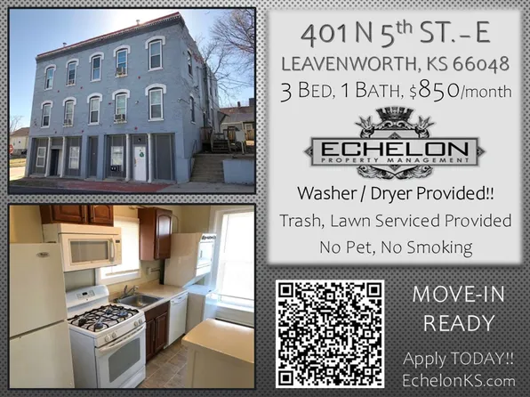 401 N 5th, 401 N 5th St APT E, Leavenworth, KS 66048