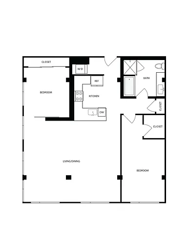 Floor plan 2R