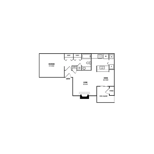 Floor plan A1 Renovated