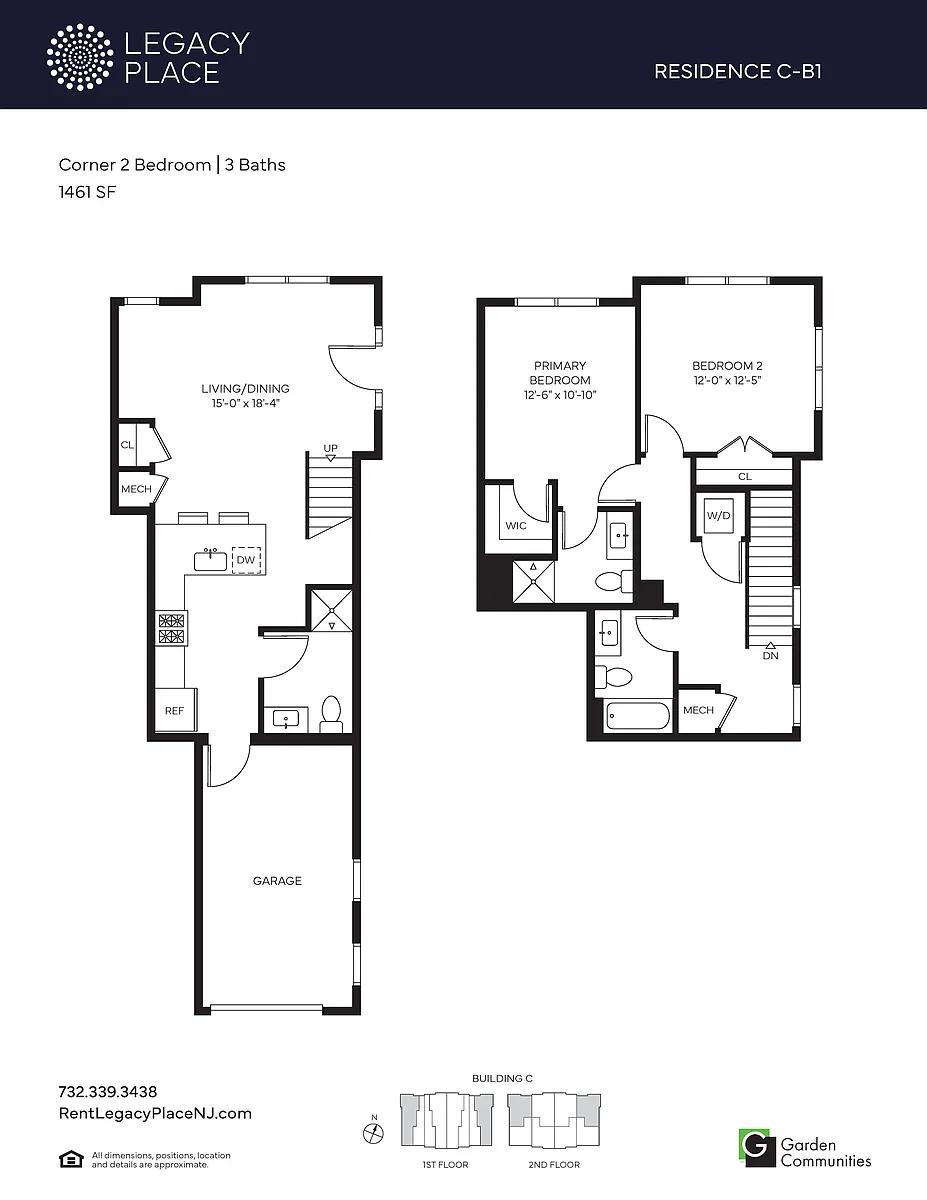 Floor plan C-B1