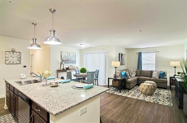 Open floor plans at Van Allen Apartments