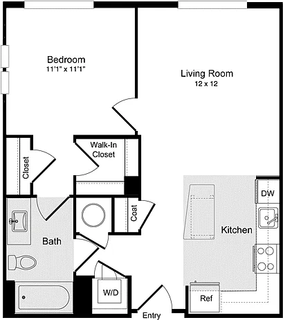 Floor plan E 7