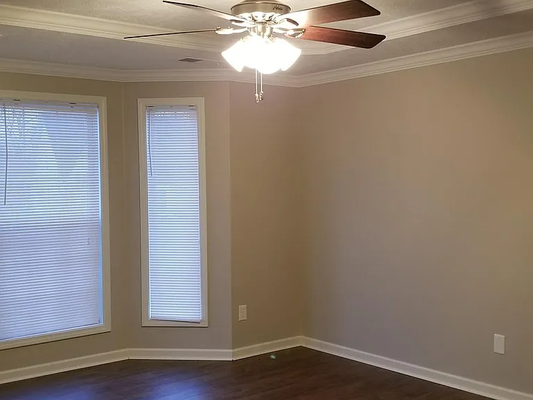 Master suite on 1st floor