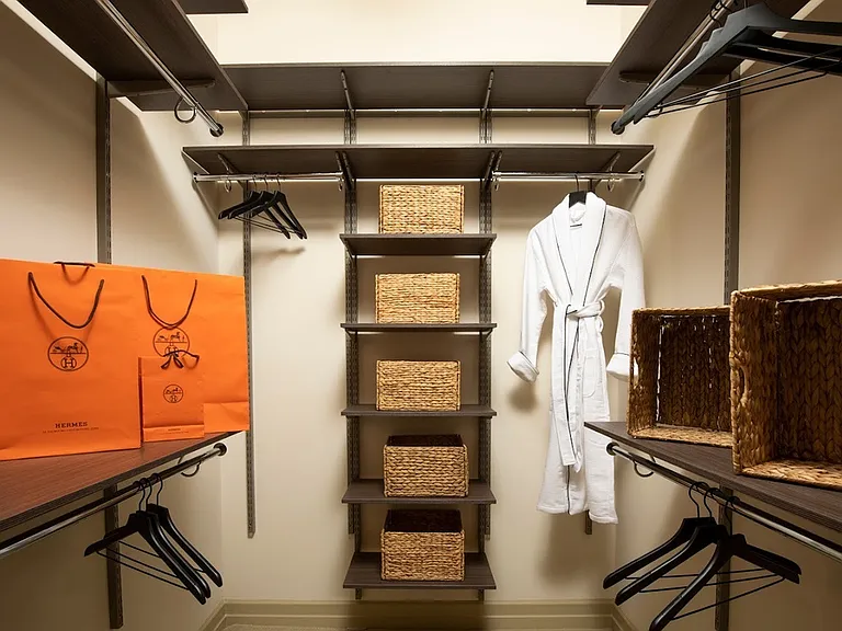 Spacious Closets with Custom Adjustable Shelving (Willowick Floor Plan)