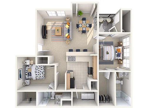 Floor plan Maya