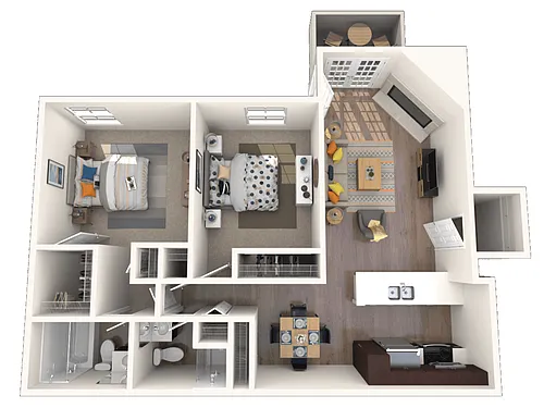 Floor plan Quartz-R (Premium)