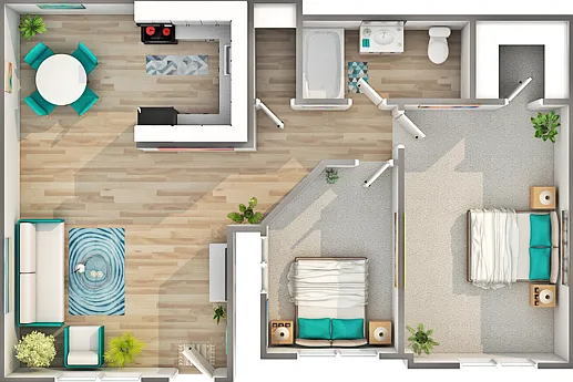 Buttercup | Two Bed Buttercup | Two Bed