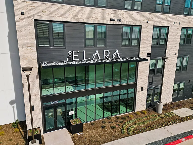 Apartment Complex Entrance