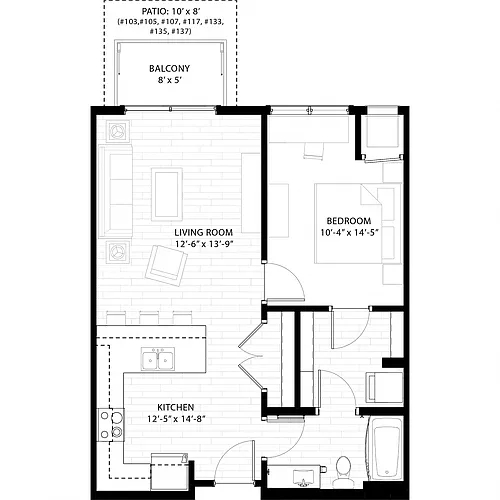 Floor plan The Reserve