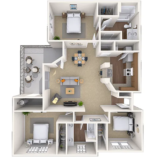 Floor plan Sandpiper
