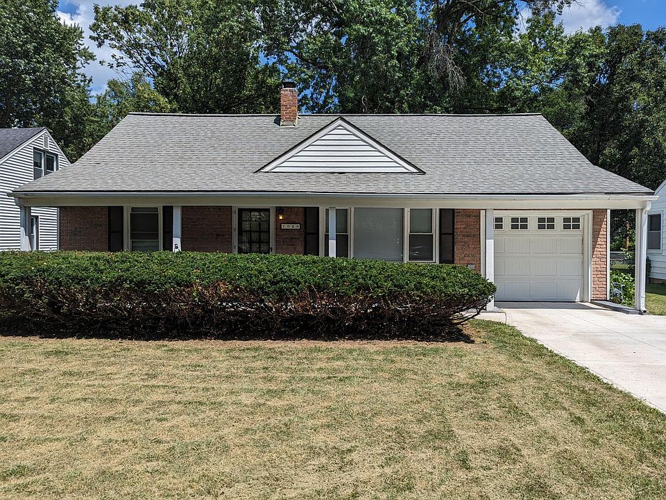 Front of home.