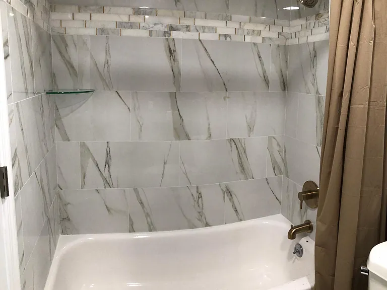 master shower over tub