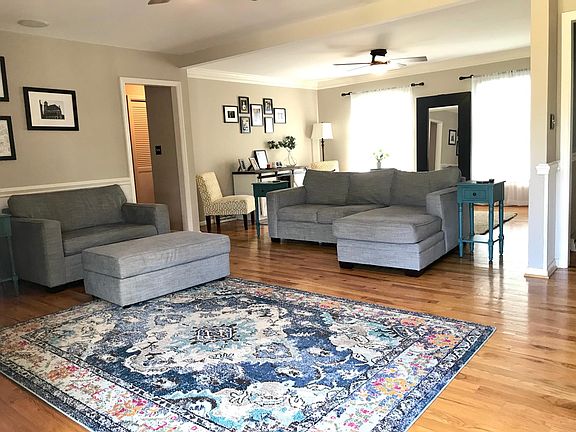 Open plan living room