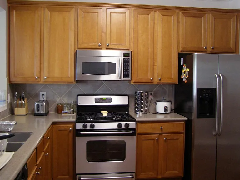 Kitchen with Stainless Steel appliances