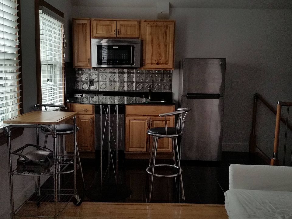 Convection Oven/Microwave combo, induction stove top, Air Fryer, Dishwasher and Refrigerator
