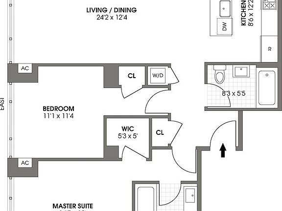 2nd image of 110 3rd Ave APT 10D
