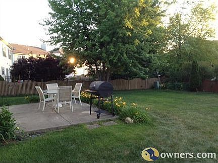 peaceful and spacious back yard