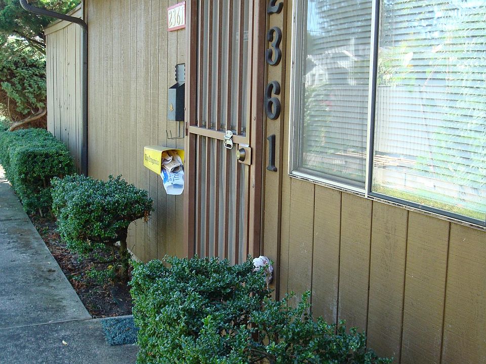 Front door of the unit