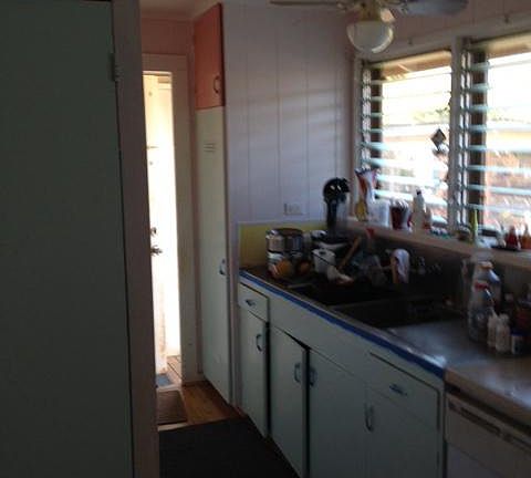 Kitchen- dining area not shown
