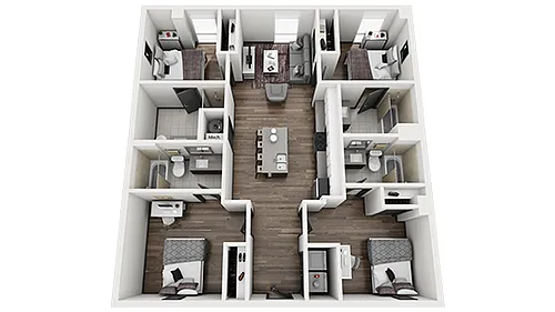 Floor plan Boulder B