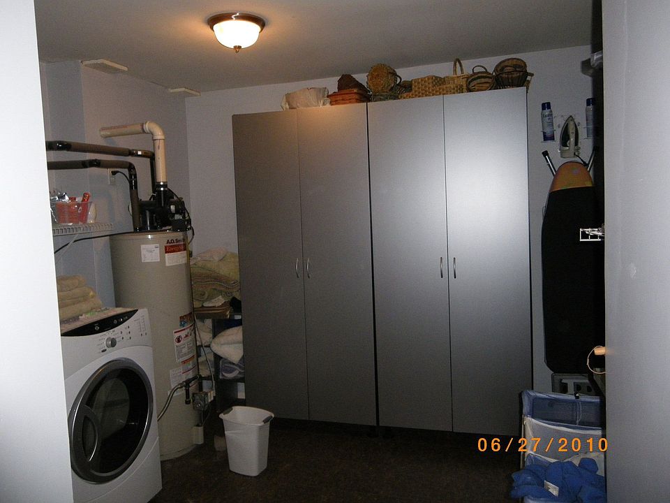 Closets in Laundry room