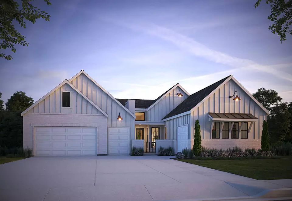 The Broadmoor Plan Modern Farmhouse