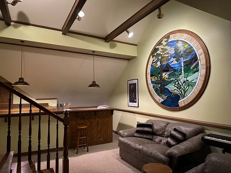 upstairs living room