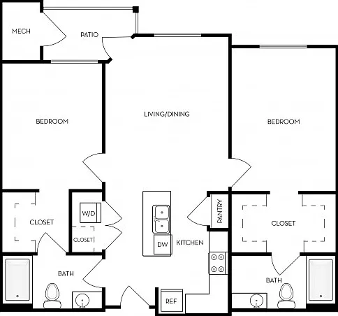 2 Bed 2 Bath - Brio 2 Bed 2 Bath - Brio