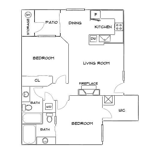 Floor plan Design 2A Premier 3