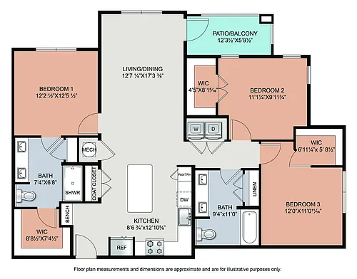 Floor plan C1