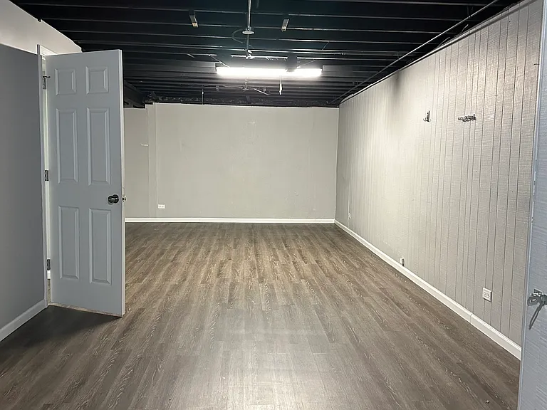 Open area in basement.