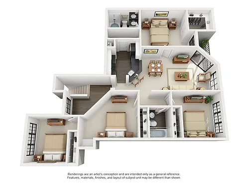 Floor plan El Rincon