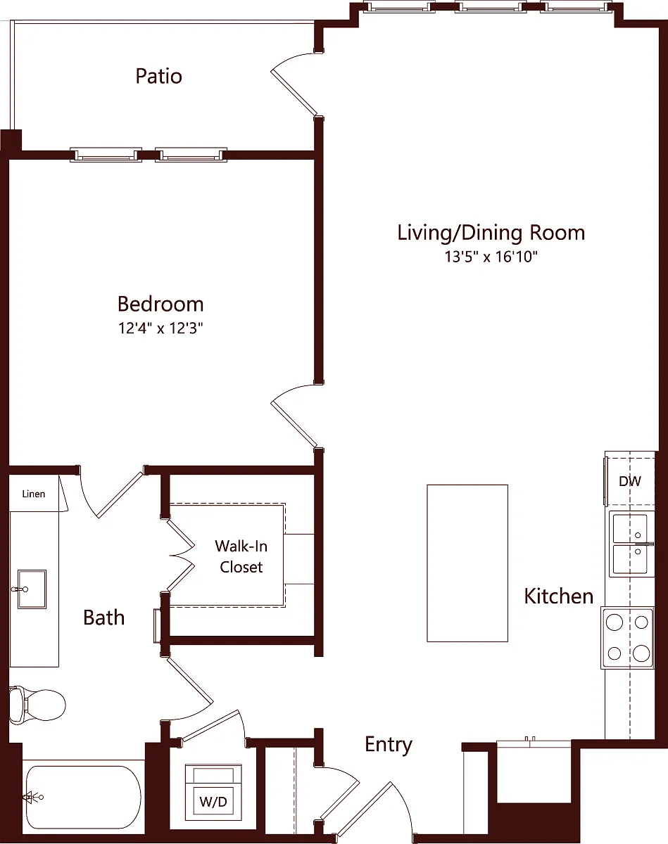 Floor plan A10A