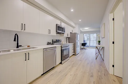 Floor plan One Bedroom + Den