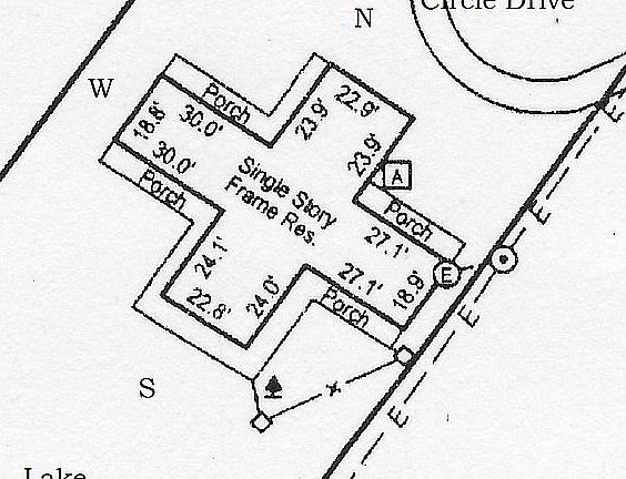 Plat Rendering of "T" Shape