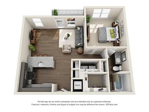 Floor plan A4p
