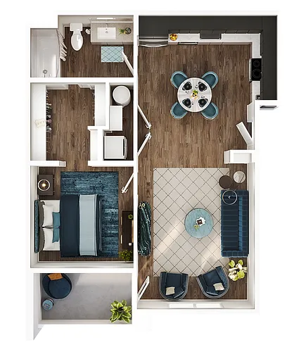 Floor plan DRIFT 115% AMI
