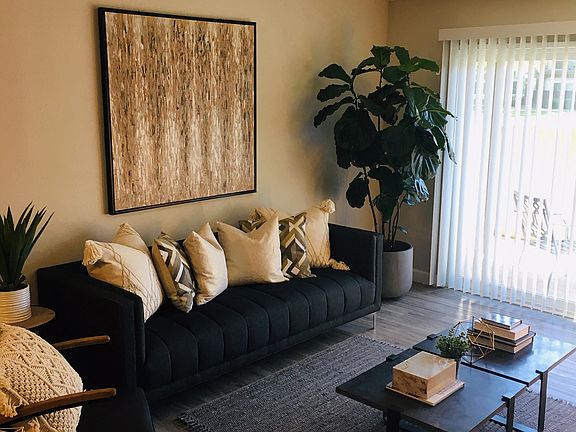 98Hundred Apartments Model Living Room