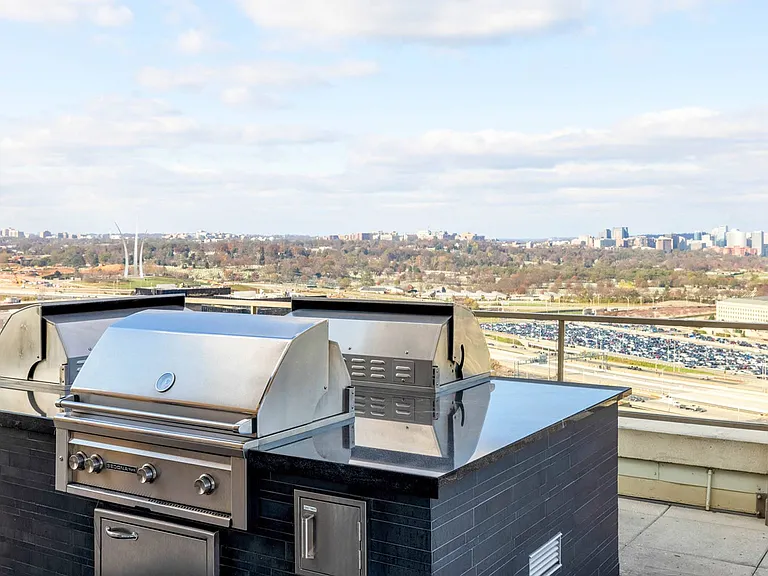 Rooftop Grill Station