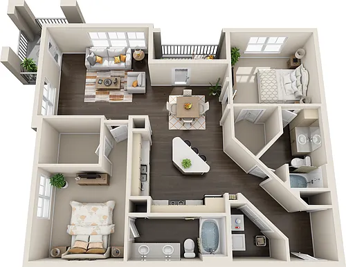 Floor plan B4