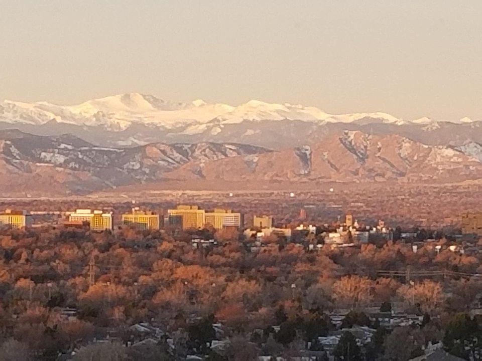 Amazing City and Front Range View