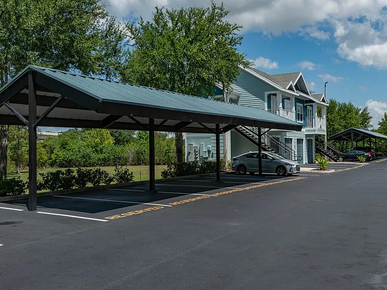 Covered Parking Area