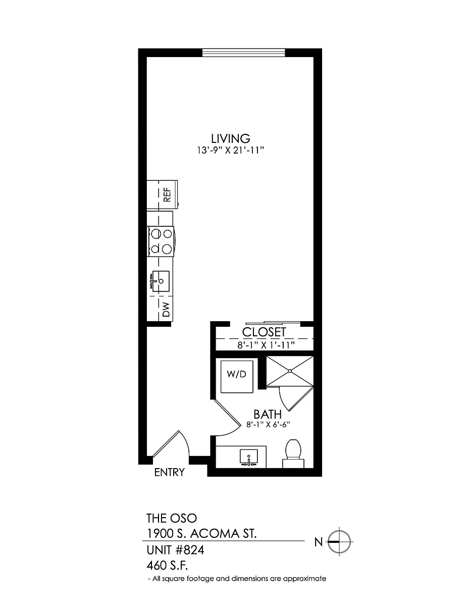 Floor plan Studio