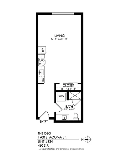 Floor plan Studio