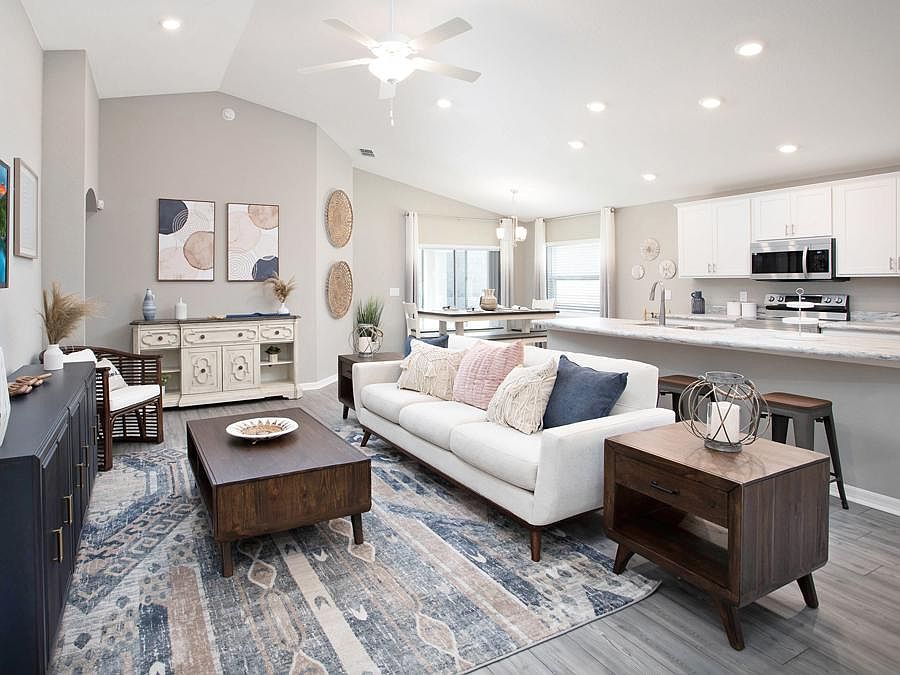 The versatile open space allows for flexible furniture layouts - Parsyn by Highland Homes