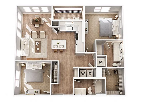 Floor plan B2