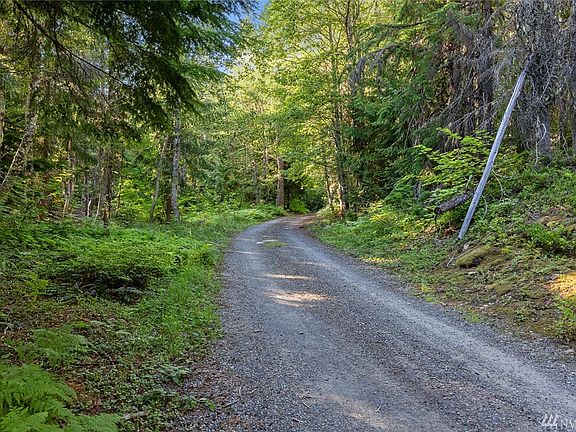 Access road coming to the property. 