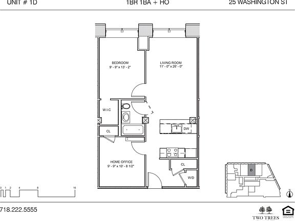 2nd image of 25 Washington St APT 1D